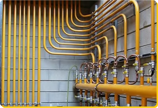 Tubulação de Gás com PEX